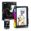 Divoom Times Frame Digitales Foto Innovatives transluzentes Design mit 500 schnellen 6 64GB Full HD Display ein Divoom Dediziertes Foto und Video Perfektes Geschenk