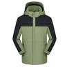 Personalized Windproof 3-in-1 Jacket: Solid Color, Custom Logo, Unisex Design, Thick Workwear