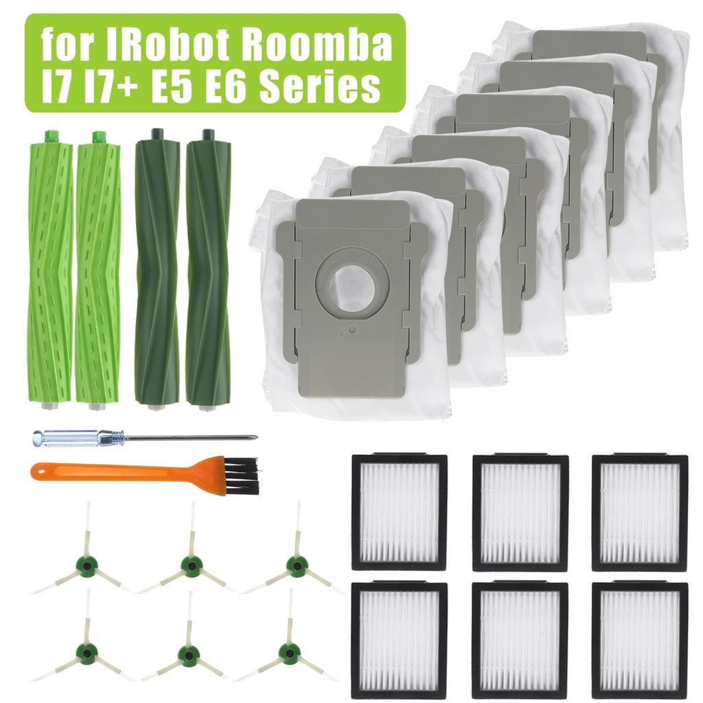 4x side Brushes Filters For IRobot Roomba I7// E5// E6 Series Vacuum Cleaner New
