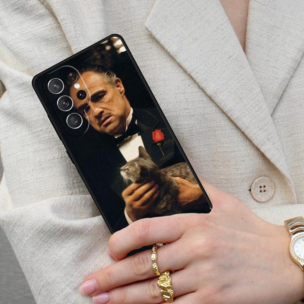 The Godfather SOFT Cell Phone Case for Samsung Galaxy S26 Ultra S25 S24 S23 S22 S21 S20 Note10 Cover
