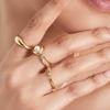 ANIA HAIE Freshwater Pearl 925 Silver Adjustable Size Ring R043-02