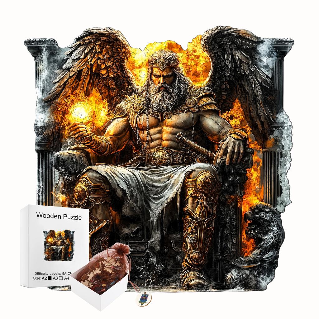 Unique Shape Wooden Jigsaw Puzzle Home Wooden Decor Christmas and Halloween Gift Toy For Teen And Kid