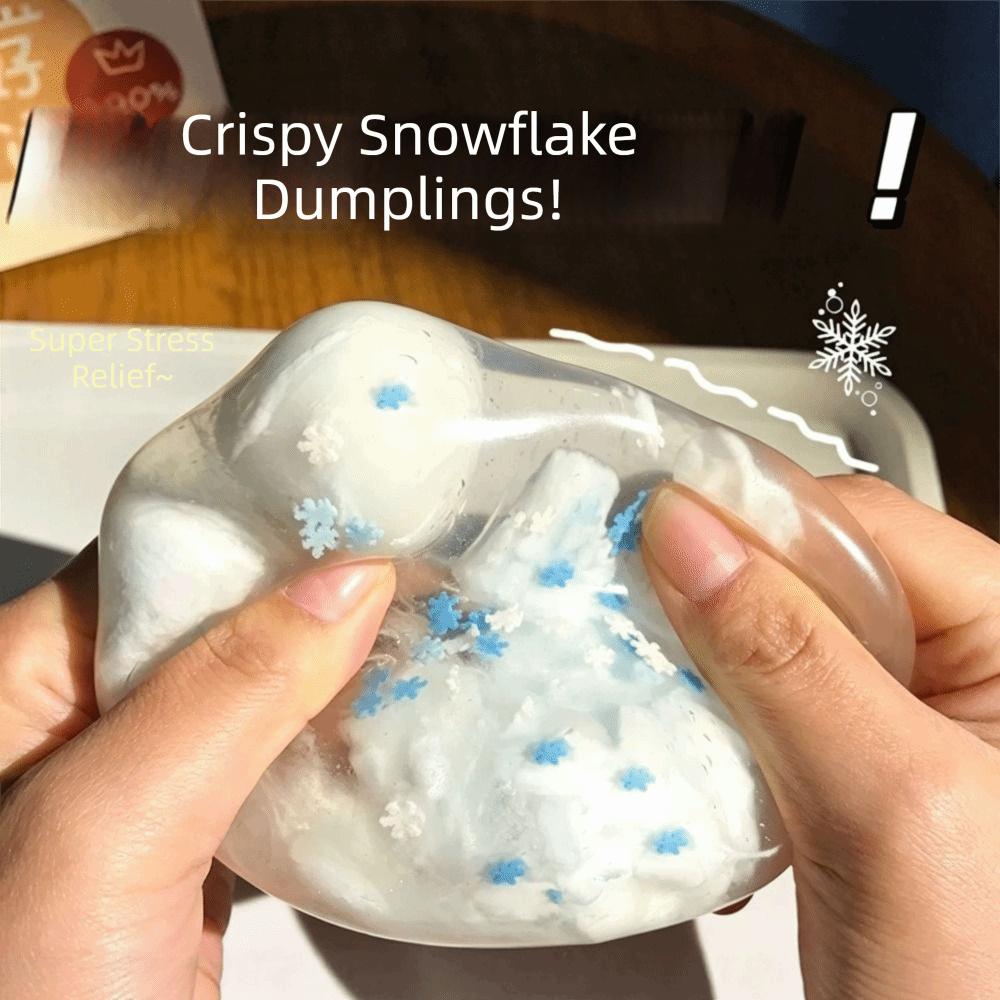 Venting Toys Crispy Ball Squishy Three Times Sensory Fidget Toy Rice Dumpling Squishy Kid Adults