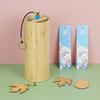 Garden Decor Natural Sound Bamboo Wind Chimes Wind Blows Four Seasons Wind Bell Maple Leaf Figure Wind Chimes Balcony Decor
