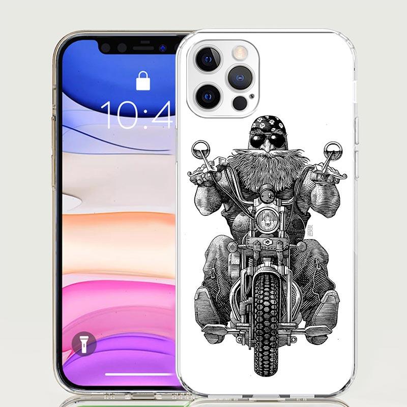 

Motorcycle Gear Phone Case for Apple iPhone 17 Air 16 15 Plus 14 + 13 Mini 12 11 Pro Max 7 8 SE 16Max Soft Shell Cover Coque 17 iPhone 14 Pro Max