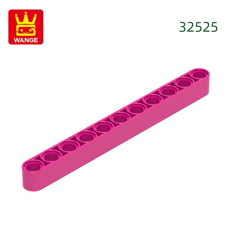 35Pcs/lot 32525 1x11 Thick Hole Block Moc Colours Accessories Compatible with with Brick DIY Children's Toy Building Assembly Parts