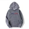 Men's Paris Print Unisex Hoodie: Velvet Sportswear, Fashion Streetwear, Casual Loose Fit, Breathable Pullover