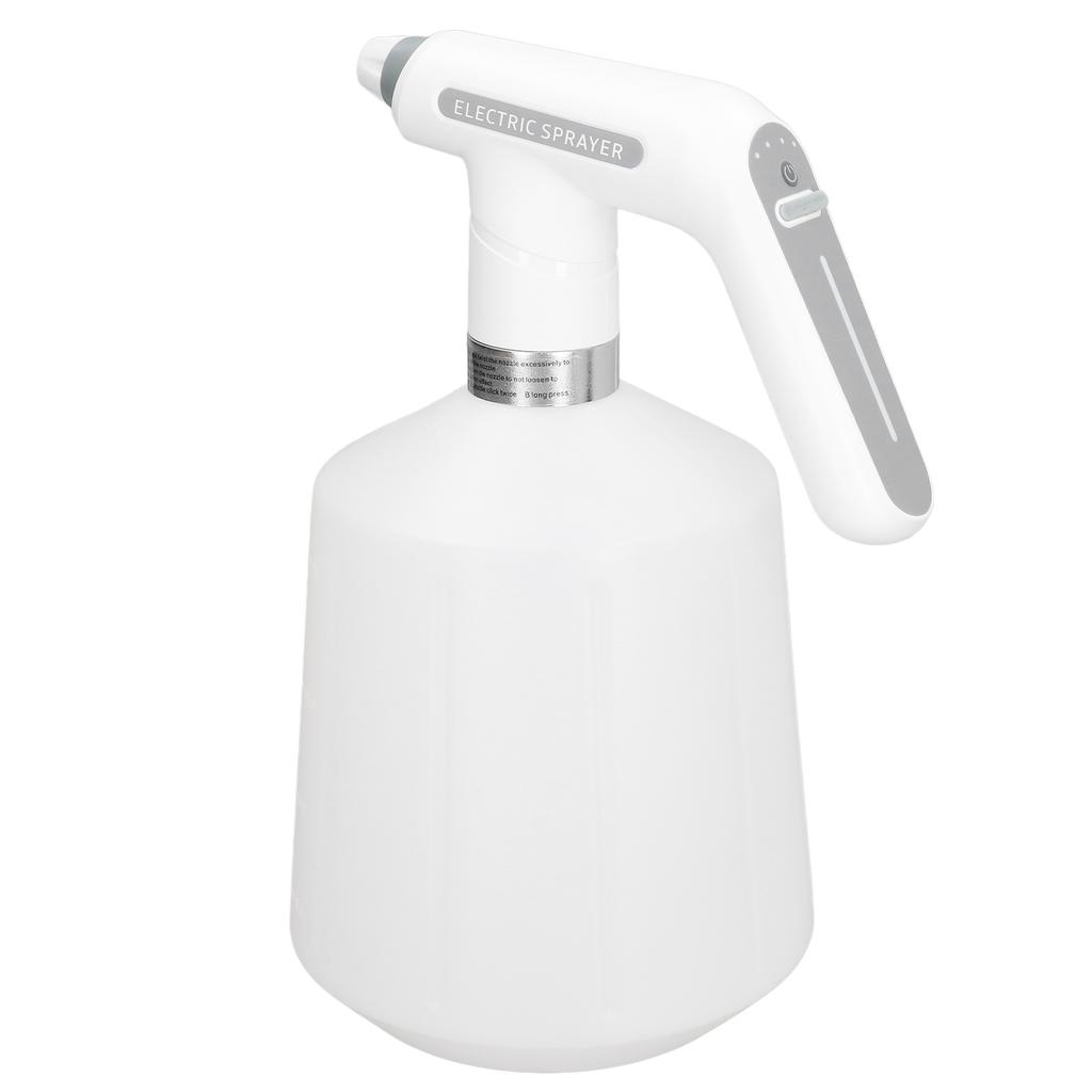 Electric Spray Bottle 2000mah USB Charging ABS and HDPE Rotating Sprinkler Automatic Watering Can for Garden 2.5L