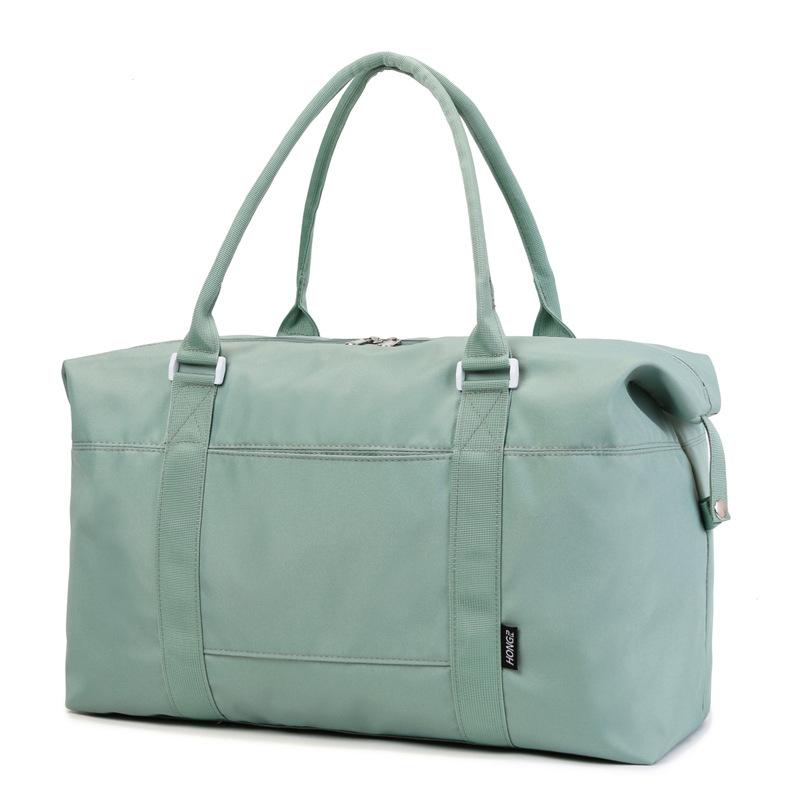 

2024 new large-capacity fitness bag dry and wet separation portable yoga bag versatile casual fashion sports bag зелений