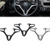 Easy Installation Steering Wheel Cover for Fit 2008-2014 Steering Wheel Cruise Button Cover Panel Trim Frame Replacement