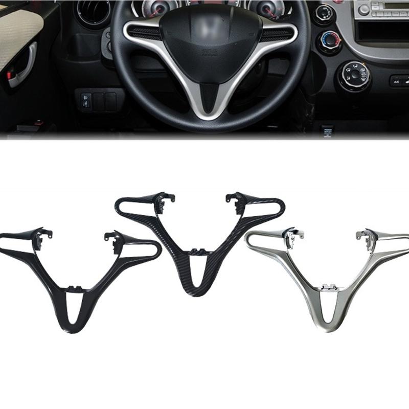 Easy Installation Steering Wheel Cover for Fit 2008-2014 Steering Wheel Cruise Button Cover Panel Trim Frame Replacement