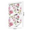 Meadow Flowers and Roses Wallpaper In Watercolor Style 50x1000