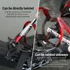High Torques 1/4Inch Ratchet Wrench Socket with 2 Directional Mechanism and Swivels Head for Accessing Tight Confined Space