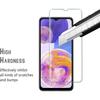 Coque pour Samsung Galaxy M23 5G - Transparent - Ultra mince - Protection écran en verre trempé - Souple