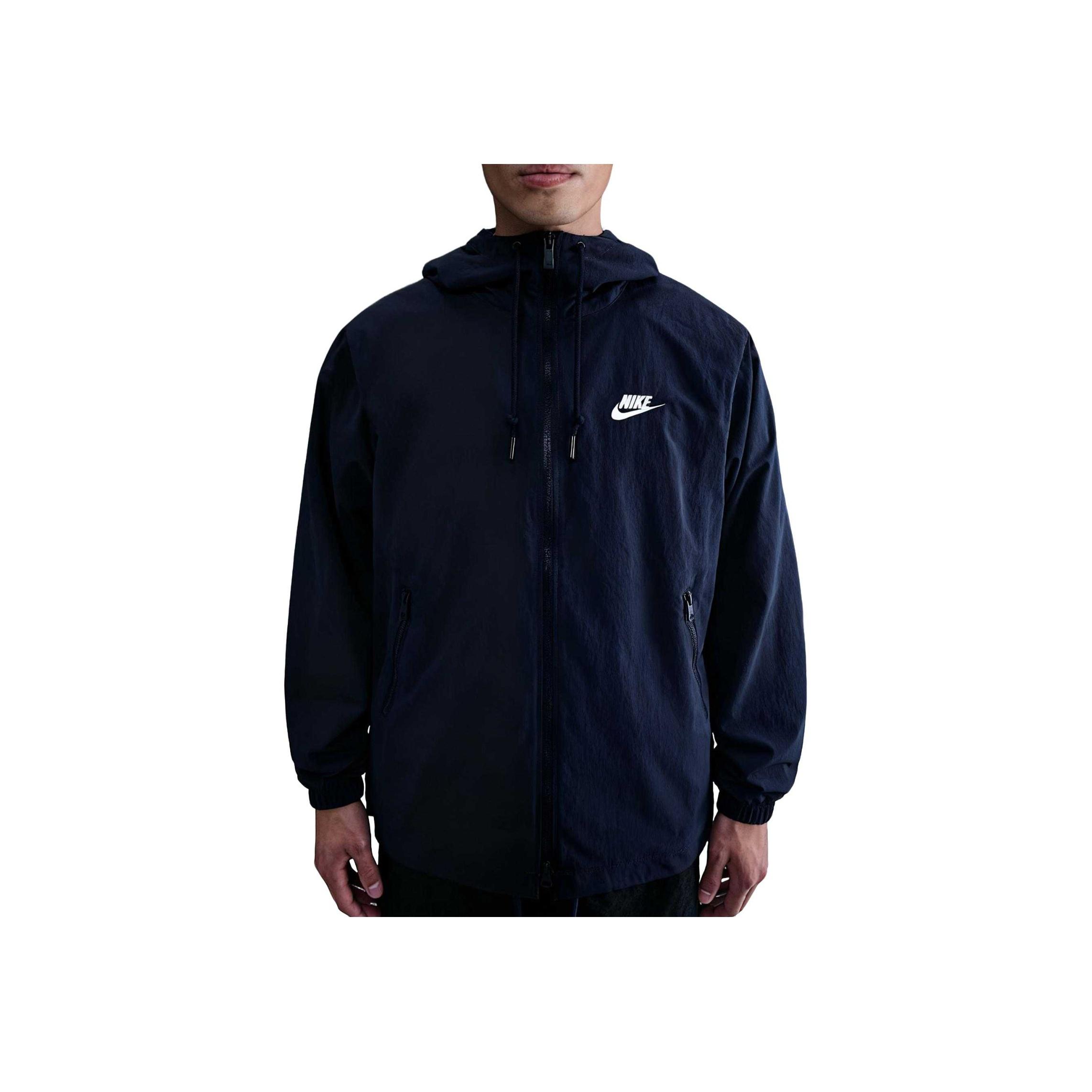 Nike Futura Long Sleeve Hooded Coach Windproof Warm Breathable Jacket Men jackets FB7398-410