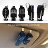 Garage Door Remote Car Retainer Clips Key Chain Holder Remote Key Fob Car Stands Remote Controller Holder Visor Clip