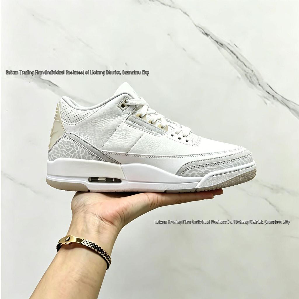 AJ3 Retro Mid-Top Unisex Basketball Shoes: Original Outdoor Casual Sports Footwear