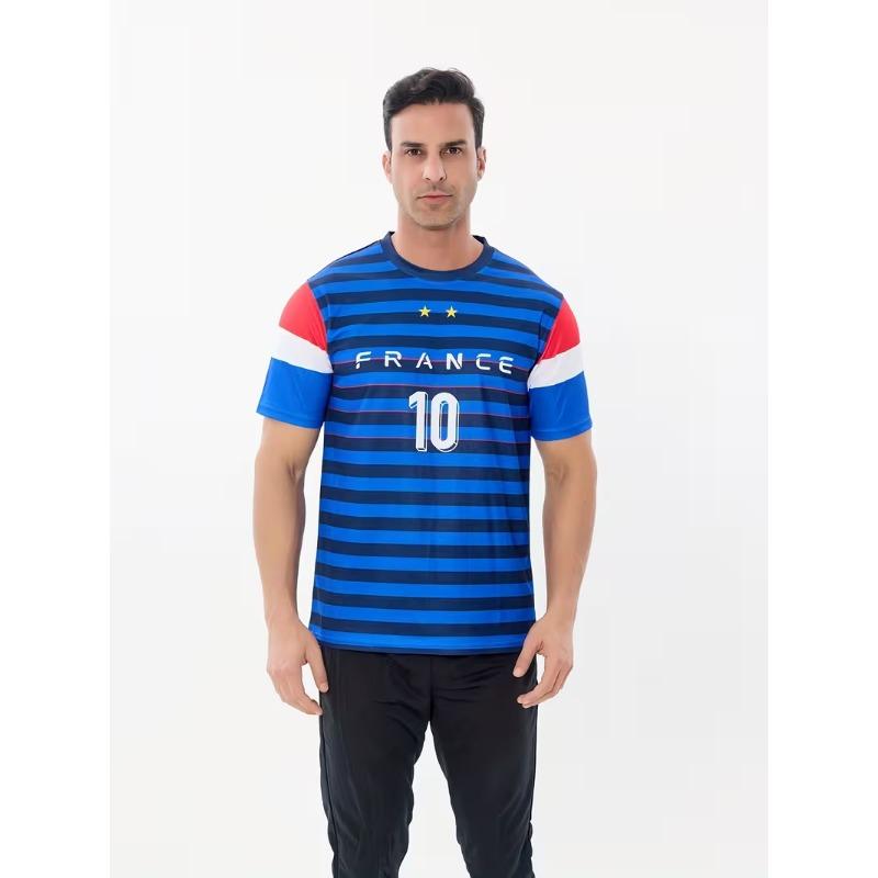 Men's Fashion 3D Printed Men's T-Shirt Round Neck Short Sleeve Trendy Street Wear