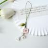 Tulpe Blume Handy Seil Schlüsselanhänger Anhänger Telefon Fall Strap Telefon Charme Telefon Acc Anti-verloren Lanyard Hängen Schnur schmuck