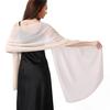 Atmungsaktiver Chiffon-Schal für Damen Damen-Schals und -Tücher Abendkleid, Uni-Schal, Weicher Schal Formelle Anlässe Eleganter Brautschal,