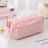 Large Capacity Multi-Layer Pencil Case: Stylish & Portable Stationery Organizer for Students & Adults