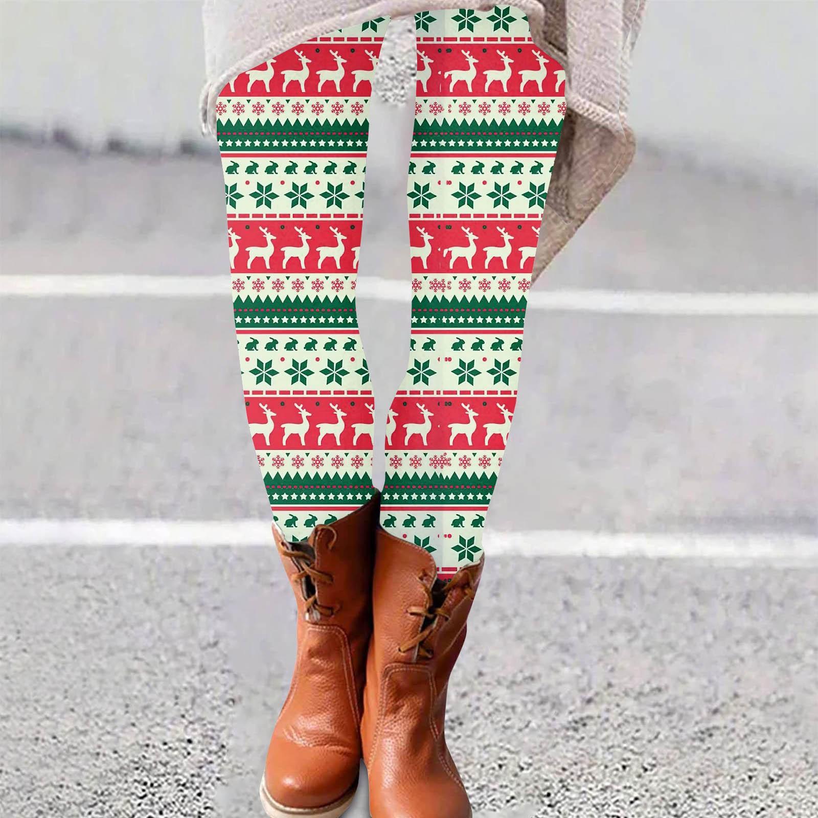 

Женские брюки с рождественским принтом, эластичные, мягкие, повседневные, домашние, спальные брюки XXXL хаки