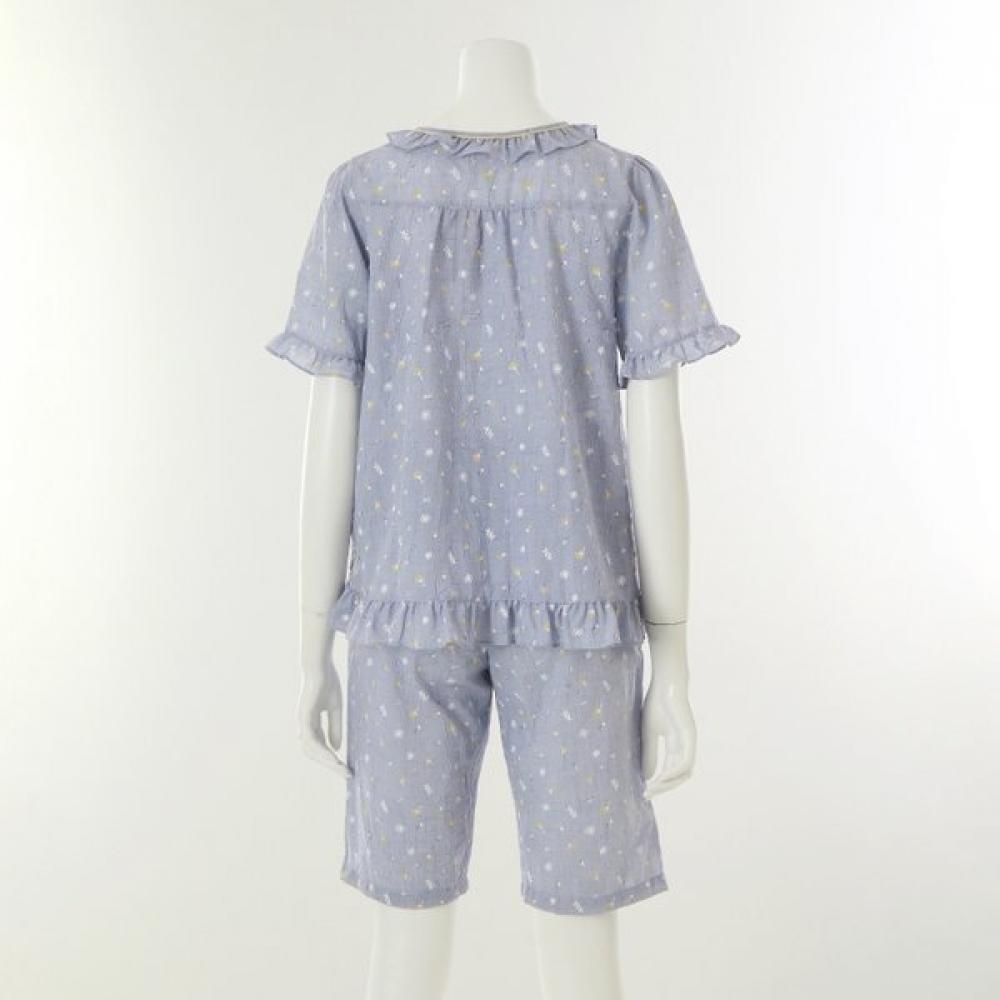 VenuS Cool Tc CreaSe Dandelion Print Women S Summer Pajama Set [vpaS204w]