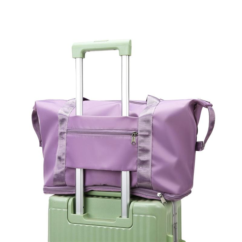 Faltbare Reisetasche Trocken-Nass-Trennung Fitnesstasche Wasserdichte Handtasche Damen-Reisetasche Großes Fassungsvermögen Gepäck für Herren