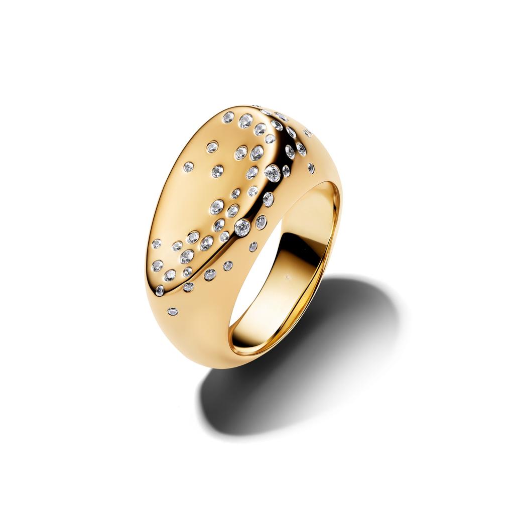 Luxury Original 925 Silver Heart Bow Pearl Flower Four Leaf Clover Ring fit Women's Fine Jewelry Valentine's Day Gifts