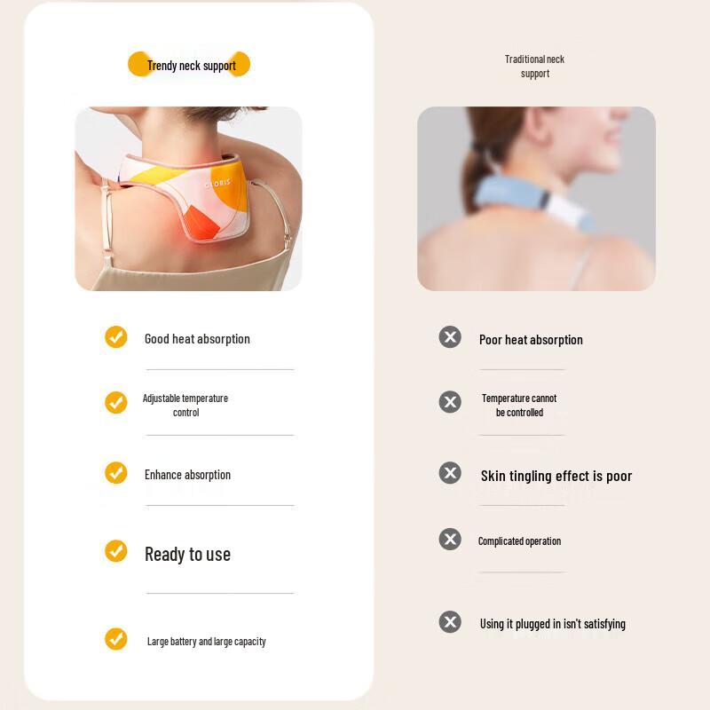 CLORIS Graphene Heating Neck Massager