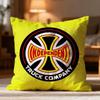Fashion I-IIndependent Skateboards Cushion Cover Soft Washable Pillow Case Multi-Scene for Couch Bed Travel Office Use