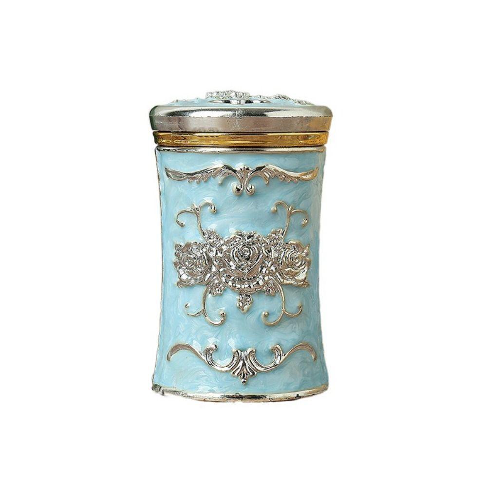 Rotating Design Small Waist Toothpick Box Safety Desk Toothpick Holder  Hotel