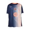 Dri-Fit 25-26 Barcelona Rahat Çok Yönlü Kazak Kısa Kollu Futbol Forması Unisex Üstler HM3437-411
