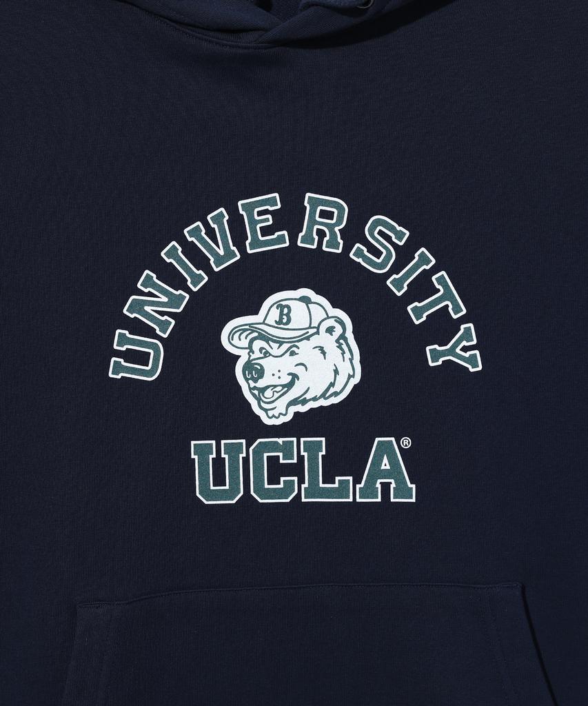 UCLA Unisex Bär Oversized Hoodie [Marineblau] (Ua9Lt83)