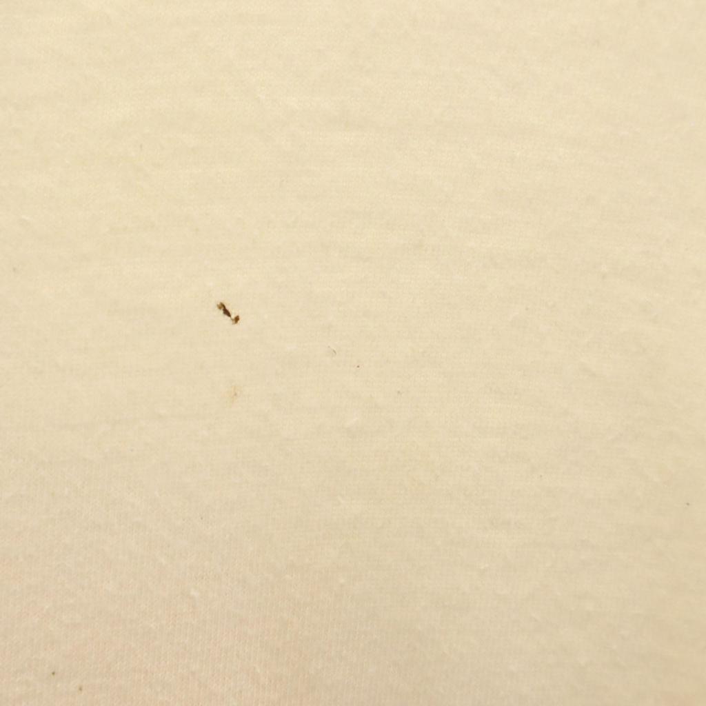 OKINA 90s Old Short sleeve T-shirt XL cream Single stitch Men's Used