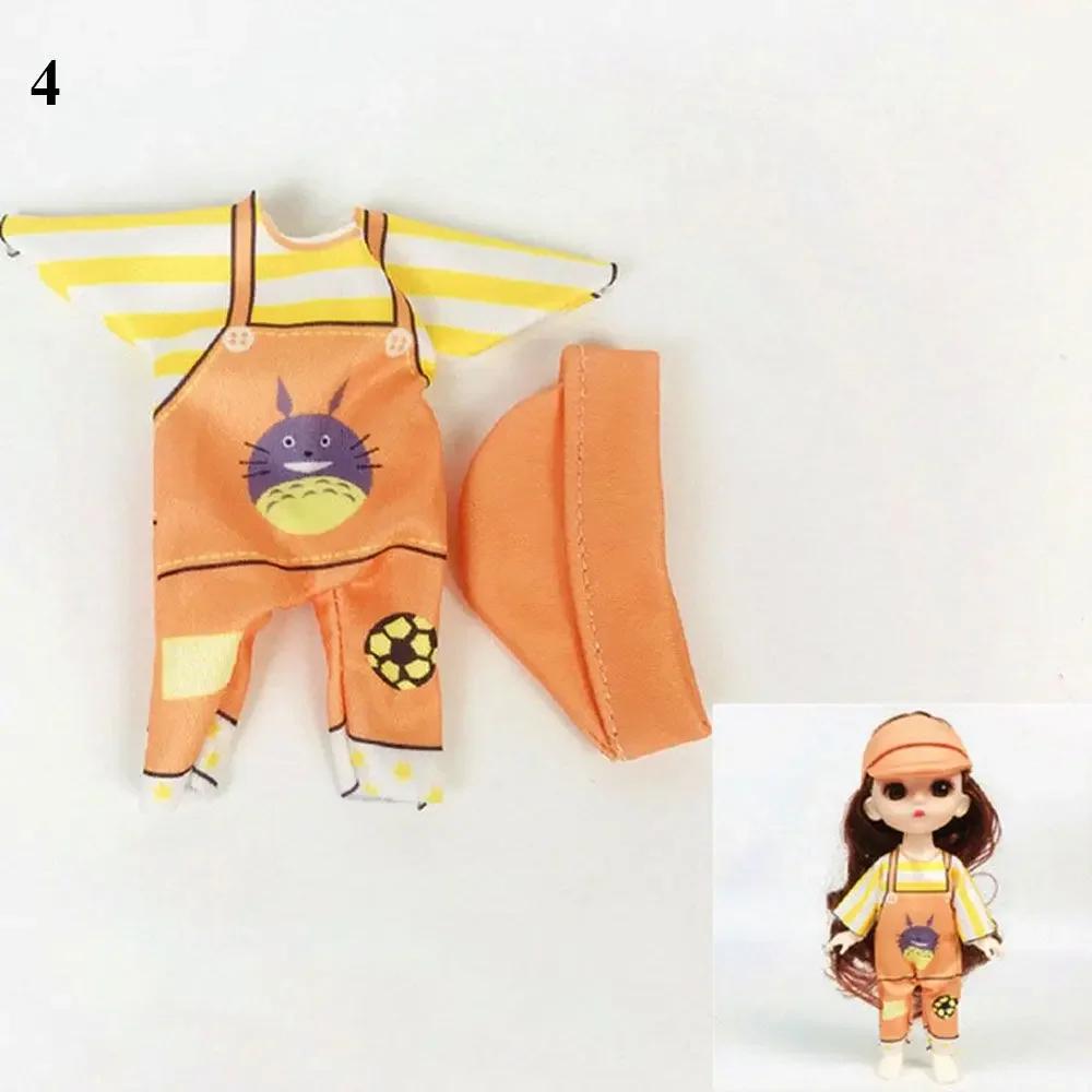 16cm Bjd Doll Clothes Suit High-end Dress Up Can Dress Up Fashion Doll Clothes Skirt Suit Best Gifts for Children DIY Girls Toys