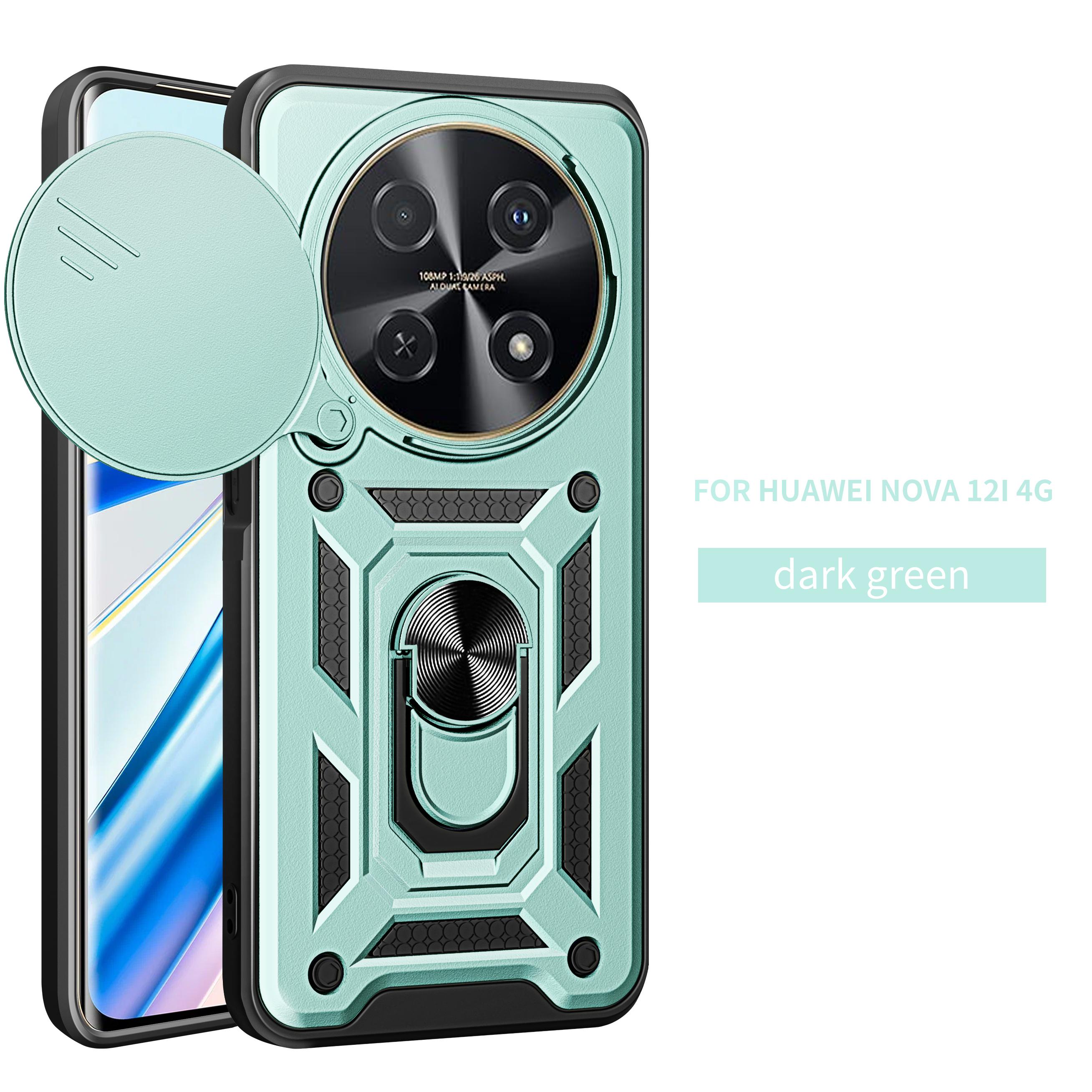 

For Huawei nova Y70 Case Huawei nova y70 Plus Cover Y70 Magnetic Ring Holder Armor Phone Case Slide Camera Protect Back Cover Huawei Nova Y70