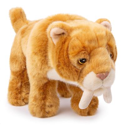 Tiger Plush Toy, Realistic Saber-toothed Tiger Plush Toy, Tiger Plush Toy, Soft and Durable, Boy's Toy, Toy, Kids Gift, Home Decoration, Cuddly Toy