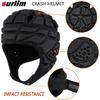 Rugby Soft Helmet Soccer Headgear Scrum Cap 7v7 Flag Football Headguard for Adult XL