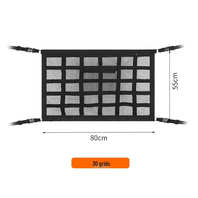 Car Roof & Mesh Pocket Storage Net for Luggage