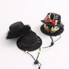 13 cm Productos para Mascotas Sombrero Gato, Perro Accesorios Mini Muñeco Hecho a Mano Sombrero