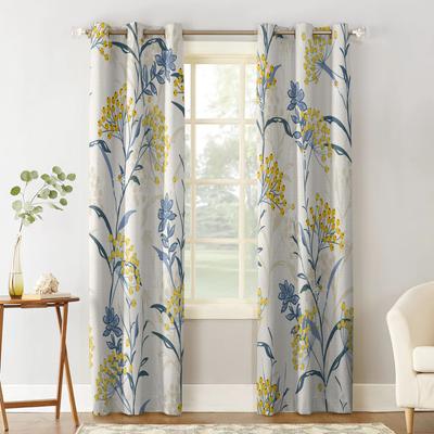 Sommerpflanze Weiße Blüten Textur Luxus Heim Vorhänge Heimbedarf Wohnzimmer Schlafzimmer Maßgefertigte Vorhänge