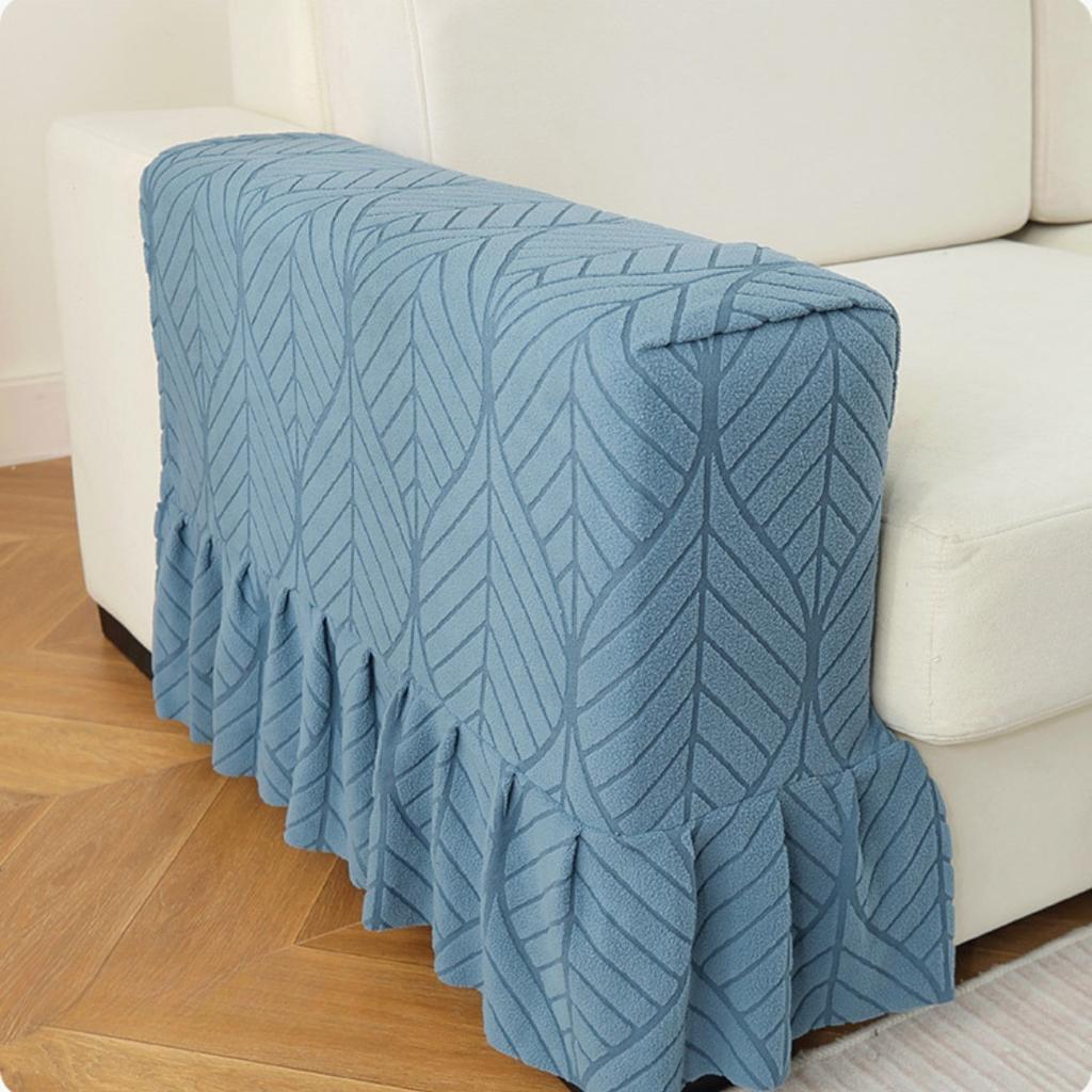 1PC Jacquard Armrest Slipcover Stretch Chair Covers Armchair Sofa Covers,Furniture Protector for Living