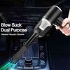 NEW Black Portable Car Wireless Vacuum Cleaner 120W Powerful Handheld for Home & Auto, Lightweight Cordless Rechargeable 3-in-1