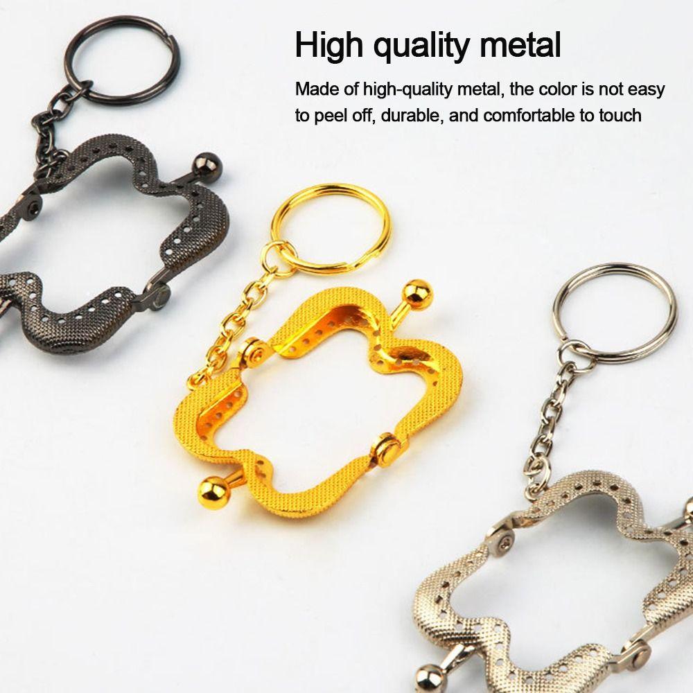 Borsa Hardware Telaio per borsa Chiusura a bacio Borsa in metallo