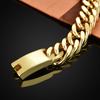Accessories Men'S Stainless Steel Four-Way Grinding Chain Fashion Titanium Steel Double Buckle Bracelet