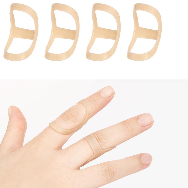 Adjustable Plastic Finger Correction Sleeve for Bent or Injured Joints