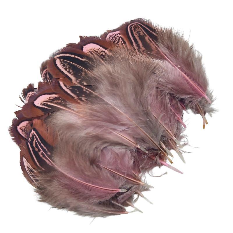 100Pcs Pheasant Chicken Feathers Plumes DIY Carnival Wedding Decor And Accessories For The Table Headdress Handicrafts Supplies