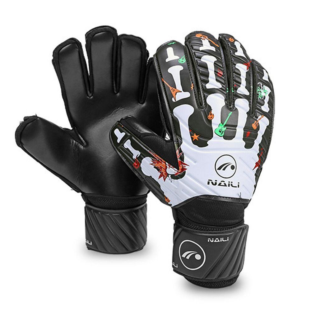 Gants de gardien de but antidérapants Gants de gardien de but épais pour match Adulte/Enfants