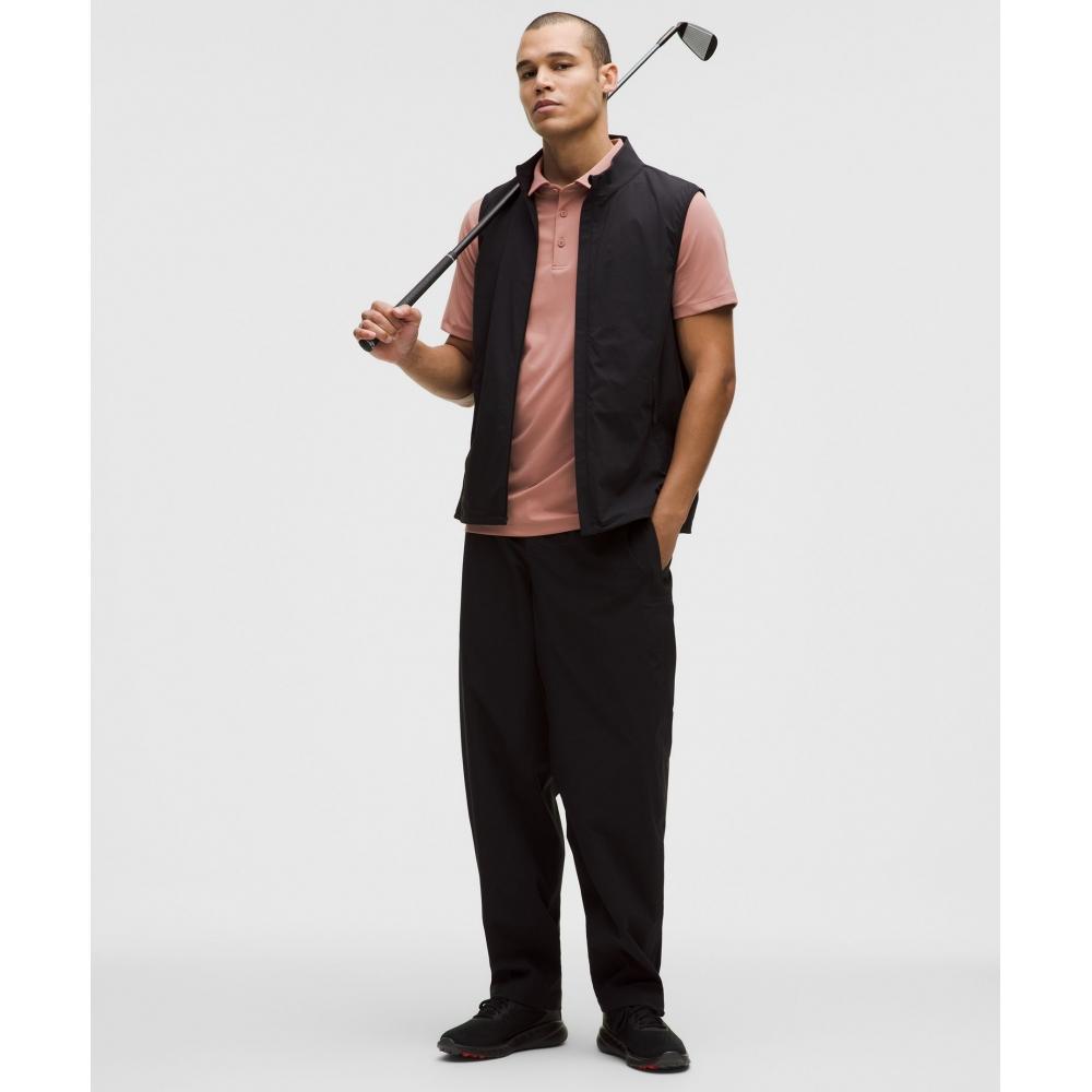 Lululemon Men S Showzero  Slim Fit Polo Shirt Red Clay